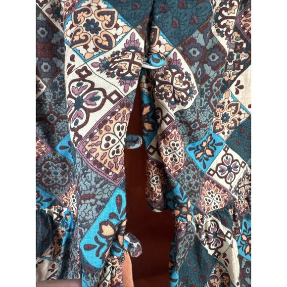 Anthropologie The Peregrine Midi Dress Size 1X *FLAWS* - Picture 2 of 8